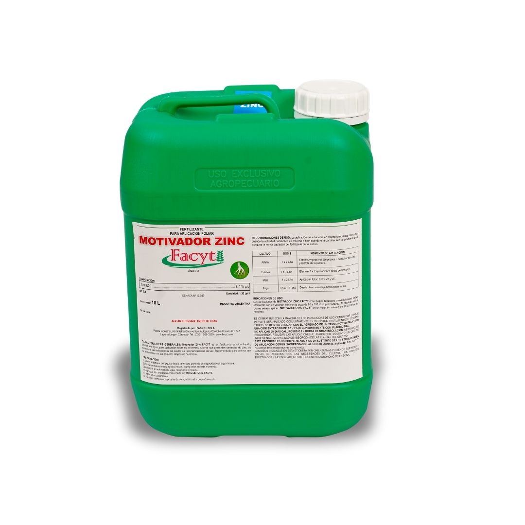 Fertilizante Motivador Zinc Facyt
